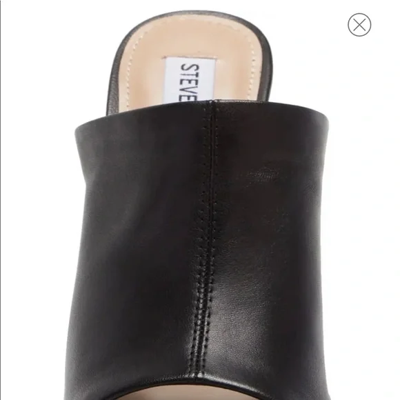 Steve Madden Black Mules - Picture 4 of 8